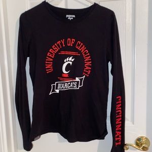 cincinnati bearcats jansport black longsleeve
